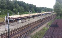 Leszczyny - stasja kolejowa. Ul. Generała Władysława Sikorskiego