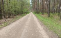 Droga w okolicy jeziora Śmiardowskiego
