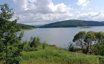 Widok na Jezioro Mucharskie
