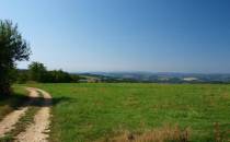 Blizianka - panorama na Suchą Górę koło Krosna