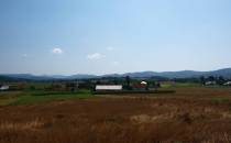 Markuszowa - panorama na Czarnorzecko - Strzyżowski Park Krajobrazowy