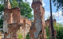 Ruiny kościoła w Mielniku