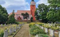 kąty  kościół i cmentarz