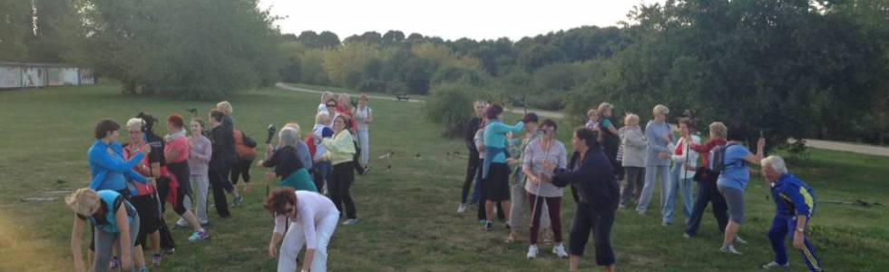 Zajęcia nordic walking - Gdańsk 2014-08-19