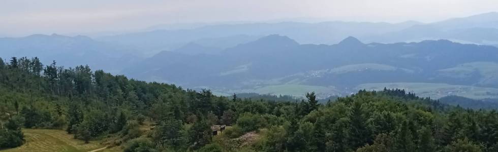 Gorce. Ochotnica Górna - Lubań