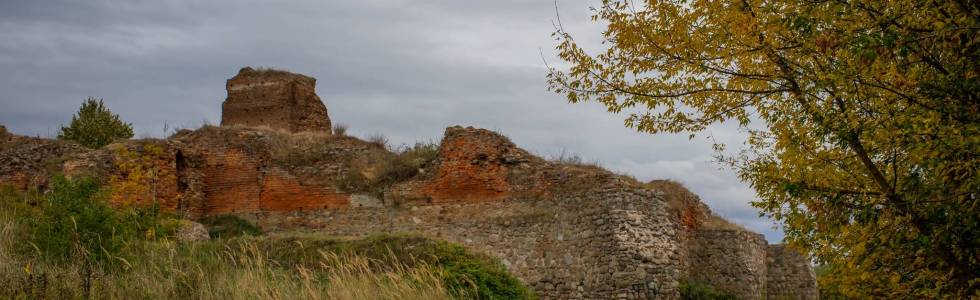 Ruiny zamku w Bobrownikach