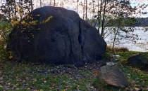 Diabelski Kamień, jeden z największych na Kaszubach