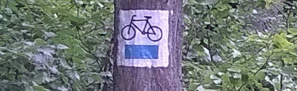 Niebieski szlak rowerowy TPK