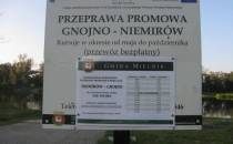 Informacja o przeprawie