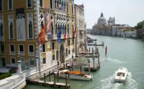 Canale Grande - widok w stronę kościoła Santa Maria della Salute