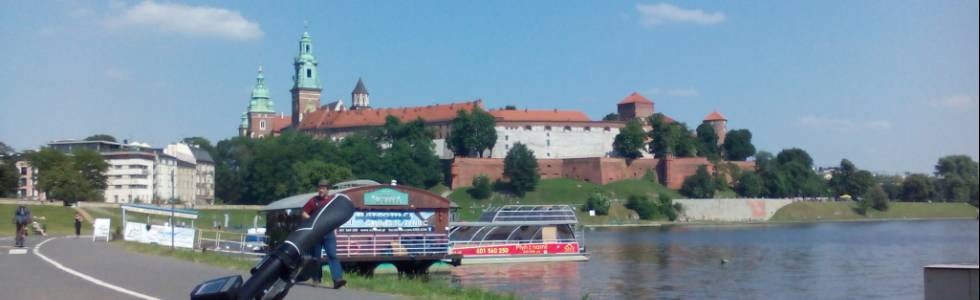 Z Bielan do centrum Krakowa