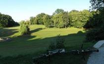 Šilheřovice - pole golfowe w parku przy pałacu