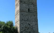 Stołpie Romańska wieża na kresach