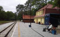 Dworzec Nadmorskiej Kolejki Wąskotorowej w Pogorzelicy