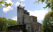Wieża na Chełmcu/ Der Turm auf dem Berg Chełmiec
