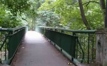 Mostek parkowy na Kłodnicy