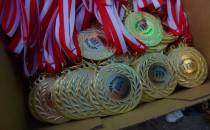 Takie medale czekały na uczestników rajdu ...