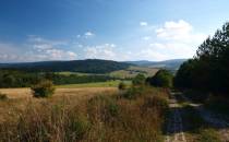 Beskid Niski - widok ku granicy