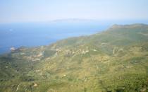 widok w stronę wyspy Giglio