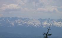 kierunek Tatry - spojrzenie spod schroniska