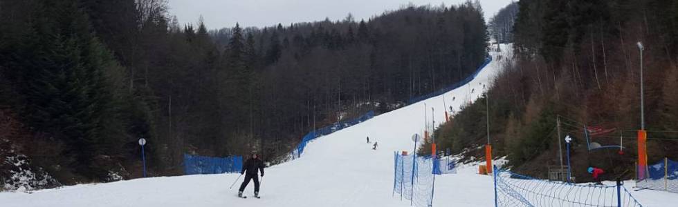 Dwie Doliny Muszyna - Wierchomla - wypad na narty - dzień 2