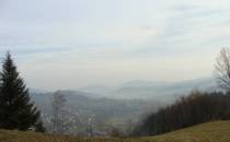 Widok na Rabkę Zaryte i Beskid Wyspowy