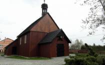 Kościół we wsi Węglewo