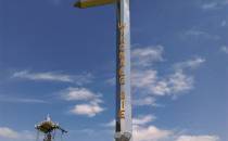 Krzyż Tuchowski na szczycie góry