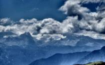 Totes Gebirge, Loser - widok na Dachstein