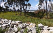 Widok na Bałtyk z trasy rowerowej