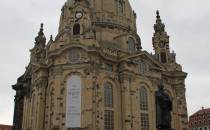 Kościół Najśw. Marii Panny (Frauenkirche) i pomnik Marcina Lutra