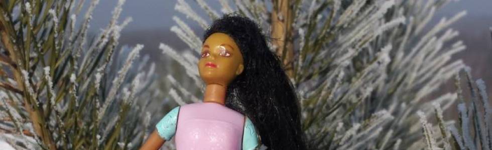 Zimowa Barbie zdobywa Hałdę Murcki