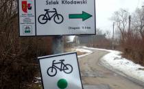 Koniec rowerowego Szlaku Kłodawskiego