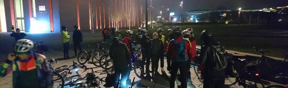 NIGHT BIKING KATOWICE - styczeń 2017