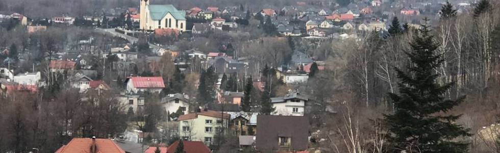 Bielsko Wróblowice leśniczówka - Kozy - Wróblowice - trawersem