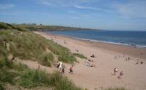 Lunan bay widok na plażę