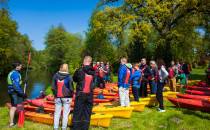 Start spływu : Bydlino - prywatna przystań kajakowa