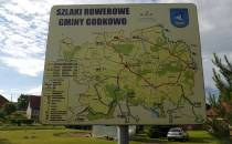 Mapa Szlaków Rowerowych Gminy Godkowo