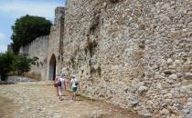 mury zamku Platamon