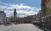 Rynek w Polskim Cieszynie.