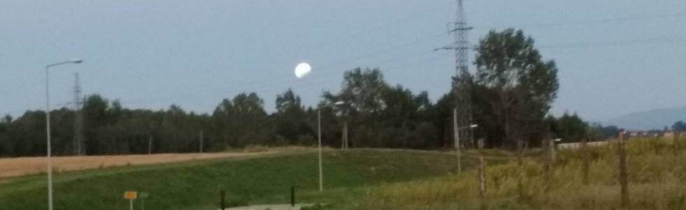 Wieczorny wypad z zaćmieniem księżyca :)