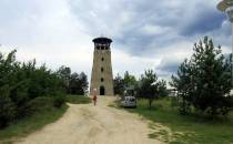 Józefów - wieża widokowa przy kopalni