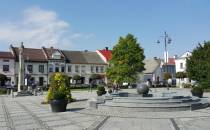 Rynek w Kętach.