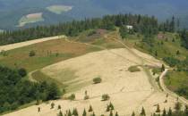 Widok na Polane Gorc Kamienicki