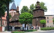 Drewniany kościół w Miasteczku Śląskim.