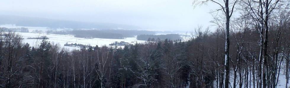 Zimowa wędrówka po okolicach Luzina