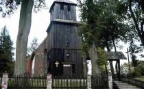 Drewniany kościół w Gryżlinach