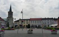 Rynek w Bieruniu.