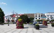 Rynek w Kętach.