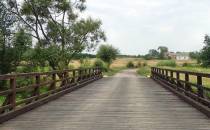 Drewniany most na Wierzycy